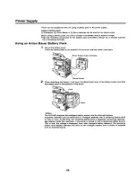 Предварительный просмотр 27 страницы Panasonic AJ-D400P Operating Instructions Manual