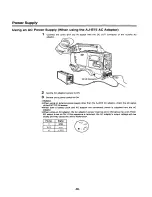 Предварительный просмотр 32 страницы Panasonic AJ-D400P Operating Instructions Manual