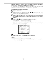 Предварительный просмотр 4 страницы Panasonic AJ-D455 Menu Information