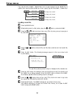 Предварительный просмотр 5 страницы Panasonic AJ-D455 Menu Information