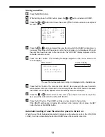 Предварительный просмотр 19 страницы Panasonic AJ-D455 Operating Instructions Manual