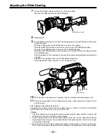 Предварительный просмотр 33 страницы Panasonic AJ-D610WBp Operating Instructions Manual