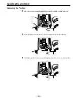 Предварительный просмотр 34 страницы Panasonic AJ-D610WBp Operating Instructions Manual