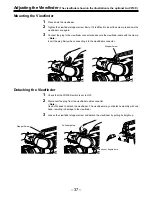 Предварительный просмотр 37 страницы Panasonic AJ-D610WBp Operating Instructions Manual