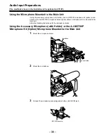 Предварительный просмотр 38 страницы Panasonic AJ-D610WBp Operating Instructions Manual