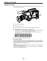 Preview for 84 page of Panasonic AJ-D610WBp Operating Instructions Manual