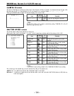 Предварительный просмотр 124 страницы Panasonic AJ-D610WBp Operating Instructions Manual