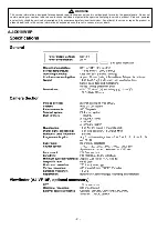 Предварительный просмотр 2 страницы Panasonic AJ-D610WBp Service Manual