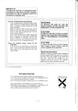 Preview for 6 page of Panasonic AJ-D750E Service Manual