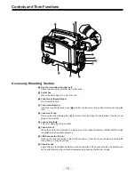 Preview for 11 page of Panasonic AJ-D810A Operating Instructions Manual