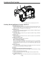 Preview for 14 page of Panasonic AJ-D810A Operating Instructions Manual