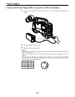 Preview for 28 page of Panasonic AJ-D810A Operating Instructions Manual