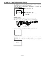 Preview for 71 page of Panasonic AJ-D810A Operating Instructions Manual