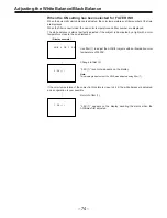 Preview for 74 page of Panasonic AJ-D810A Operating Instructions Manual