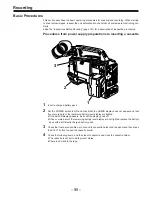 Preview for 95 page of Panasonic AJ-D810A Operating Instructions Manual