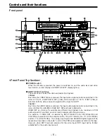 Предварительный просмотр 6 страницы Panasonic AJ-D850P Operating Instructions Manual