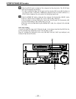 Предварительный просмотр 25 страницы Panasonic AJ-D850P Operating Instructions Manual