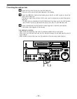 Предварительный просмотр 35 страницы Panasonic AJ-D850P Operating Instructions Manual