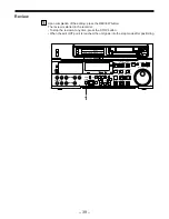 Предварительный просмотр 39 страницы Panasonic AJ-D850P Operating Instructions Manual