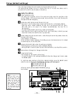 Предварительный просмотр 50 страницы Panasonic AJ-D850P Operating Instructions Manual