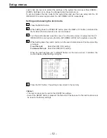 Предварительный просмотр 52 страницы Panasonic AJ-D850P Operating Instructions Manual