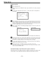 Предварительный просмотр 54 страницы Panasonic AJ-D850P Operating Instructions Manual