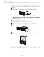 Предварительный просмотр 86 страницы Panasonic AJ-D850P Operating Instructions Manual