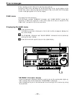 Предварительный просмотр 88 страницы Panasonic AJ-D850P Operating Instructions Manual