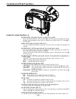 Предварительный просмотр 12 страницы Panasonic AJ-D900WAP Operating Instructions Manual