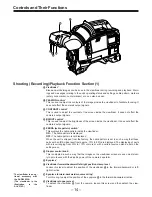 Предварительный просмотр 14 страницы Panasonic AJ-D900WAP Operating Instructions Manual