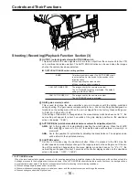 Предварительный просмотр 16 страницы Panasonic AJ-D900WAP Operating Instructions Manual