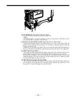 Предварительный просмотр 17 страницы Panasonic AJ-D900WAP Operating Instructions Manual