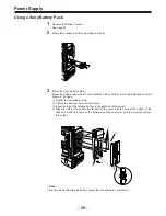 Предварительный просмотр 26 страницы Panasonic AJ-D900WAP Operating Instructions Manual