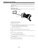 Предварительный просмотр 30 страницы Panasonic AJ-D900WAP Operating Instructions Manual