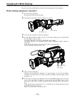 Предварительный просмотр 31 страницы Panasonic AJ-D900WAP Operating Instructions Manual