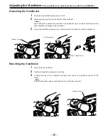 Предварительный просмотр 36 страницы Panasonic AJ-D900WAP Operating Instructions Manual