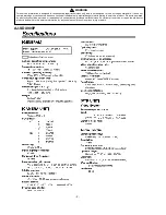 Предварительный просмотр 2 страницы Panasonic AJ-D908MC Service Manual