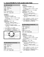 Предварительный просмотр 137 страницы Panasonic AJ-D908MC Service Manual