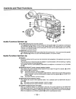 Preview for 13 page of Panasonic AJ-D910 Operating Instructions Manual