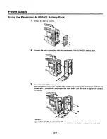 Preview for 24 page of Panasonic AJ-D910 Operating Instructions Manual