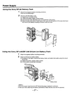 Preview for 27 page of Panasonic AJ-D910 Operating Instructions Manual