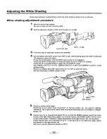 Preview for 32 page of Panasonic AJ-D910 Operating Instructions Manual