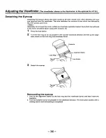 Preview for 36 page of Panasonic AJ-D910 Operating Instructions Manual