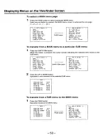 Preview for 53 page of Panasonic AJ-D910 Operating Instructions Manual