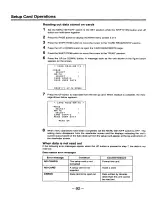 Preview for 92 page of Panasonic AJ-D910 Operating Instructions Manual