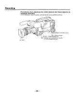 Preview for 96 page of Panasonic AJ-D910 Operating Instructions Manual