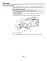 Preview for 98 page of Panasonic AJ-D910 Operating Instructions Manual