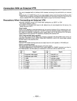 Preview for 101 page of Panasonic AJ-D910 Operating Instructions Manual