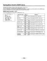 Preview for 108 page of Panasonic AJ-D910 Operating Instructions Manual