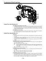 Предварительный просмотр 13 страницы Panasonic AJ-D910WAP Operating Instructions Manual